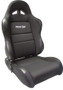 SCA80-1605-61R Sportsman Racing Seat - Right - Black Vinyl/Vlur