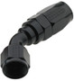 FRG224506-BL Hose Fitting #6 45 Deg Pro-Flow Black