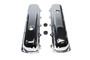 RPCR9391 Chrome Steel Oldsmobile Short Valve Cover Pair
