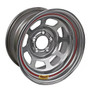 BAS57SF375S Wheel 15x7 5x4.5 3.75in BS Silver Spun