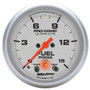 ATM4470 2-5/8in U/L Fuel Press. Gauge w/Peak & Warning