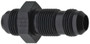 FRG483208-BL Str Bulkhead Fitting #8 Black
