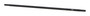 TIP5632 Throttle Rod Black 10-32 14in Long Aluminum