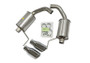 ROU421837 Axle Back Exhaust Kit 15-21 Mustang V6/I4