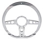 BSP29427 Steering Wheel 14in D- Shape Trans Am Polished