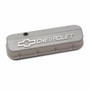 PFM141-872 Slant Edge Valve Covers BBC Cast Gray Crinkle