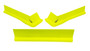 FIV3022-417-FY Modified Aero Valance 3pc. Fluorescent Yellow