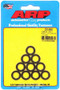 ARP200-8685 Black Washers - 3/8 ID x 5/8 OD Chamfer (10)