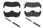 CBP106.10870 Posi-Quiet Extended Wear Brake Pads with Shims a