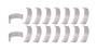 DAIRS5319V-STD Rod Bearing Set SBC w/2.100 Pin