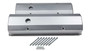 PQX4035000 Billet Rail Fab. V/C's - SBC Tall Silver