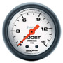 ATM5702 2-1/16 Phantom Boost Gauge 0-15psi
