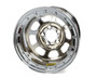 BAS59D54CL 15 x 8.75 B/L Chrome 4in D-Hole