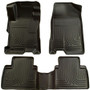 HSK98411 06-11 Honda Civic Front/ 2nd Floor Liners Black