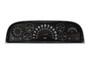 CLACT60B 60-63 Chevy Truck Gauge Set Black