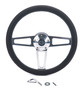 GRT1911-1 Billet Classic Series Black Wheel Chevy Logo
