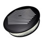 BSPBLK15820 Air Cleaner 14in Round Ball Milled Black