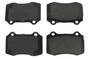CBP106.06010 Posi-Quiet Extended Wear Brake Pads with Shims a