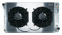 CCRGMT558ASK 67-76 GM P/U Radiator w/Dual 14in Fan kit