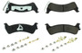 CBP106.06660 Posi-Quiet Extended Wear Brake Pads with Shims a