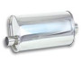 VIB1106 S/S Oval Muffler 2-1/2in In 2-1/2in Out- Offset C