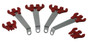MOR72151 Spark Plug Wire Looms Red