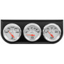 EQUE5200 2.0 Dia Triple Gauge Set w/Black Panel