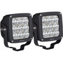 WES09-12219B-PR Axis LED Auxiliary Light SquareFlood Pattern Pair