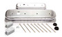 RPCR6136-1 SBC Alum Short Center Bolt V/C Plain Polished