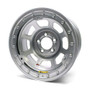 BAS58DC4ISLK 15X8 IMCA B/Lock Wheel D-Hole Silver 5x4.75
