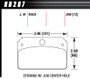 HAWHB267W480 Brake Pads Strange DTC-30