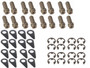 SGE8914C Header Bolt Kit - 6pt. 10mm-1.50 x 25mm (16)
