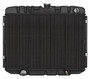 CCRFOM588B 67-70 Mustang Radiator Big Block Man Trans Blk