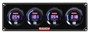 QRP67-4028 Digital 4 Gauge Panel OP/WT/FP100/WP