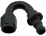 FRG215008-BL Hose Fitting #8 150 Deg Push Lock Black