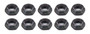 TIP1196 Half Nut 1/2-20 Thread Black 10 Pack