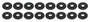 PACPAC-S109-16 Steel C/M Spring Seats - 1.650 x .630 x .570
