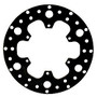 WIL160-3455 Rotor 6BT .350in 10.5 x 5.5 Frt Midget Drilled