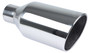 PYPEVT408 Exhaust Tip 4in x 8in 18in L Polished Weld-on