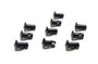 TXRCH-4402-10-BLK Oval Head Button Alum Black .550 Long 10 Pack