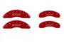 MGP14241SSS5RD 16-   Camaro Caliper Covers Red