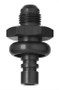 FRG491985-BL 6an to Ford EFI .550 Shank Fitting Black