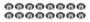 PACPAC-R513-16 1.115 TI Valve Spring Retainers - 10 Degree