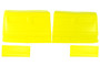 DOM300-FLO-YE SS Nose Fluorescent Yellow Dominator SS