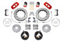 WIL140-17009-DR Brake Kit Rear Corvetee C8 Aerolite 4R Drilled