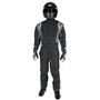 K1R20-PRY-NG-2XS Suit Precision II Black / Gray XX-Small Youth