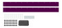 DOM346-PU Valance Dominator SS Purple