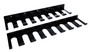 HRPHRP6521D-20D-BLK Radius Rod Tray 1.250in- Double Stack  20in Long