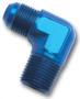 RUS660820 Adapter Fitting #6 Male to 1/4 NPT Male 90 Deg