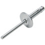 ALL18060 Lg Hd Rivet 250Pk Silver Flange Type Alum Mandrel